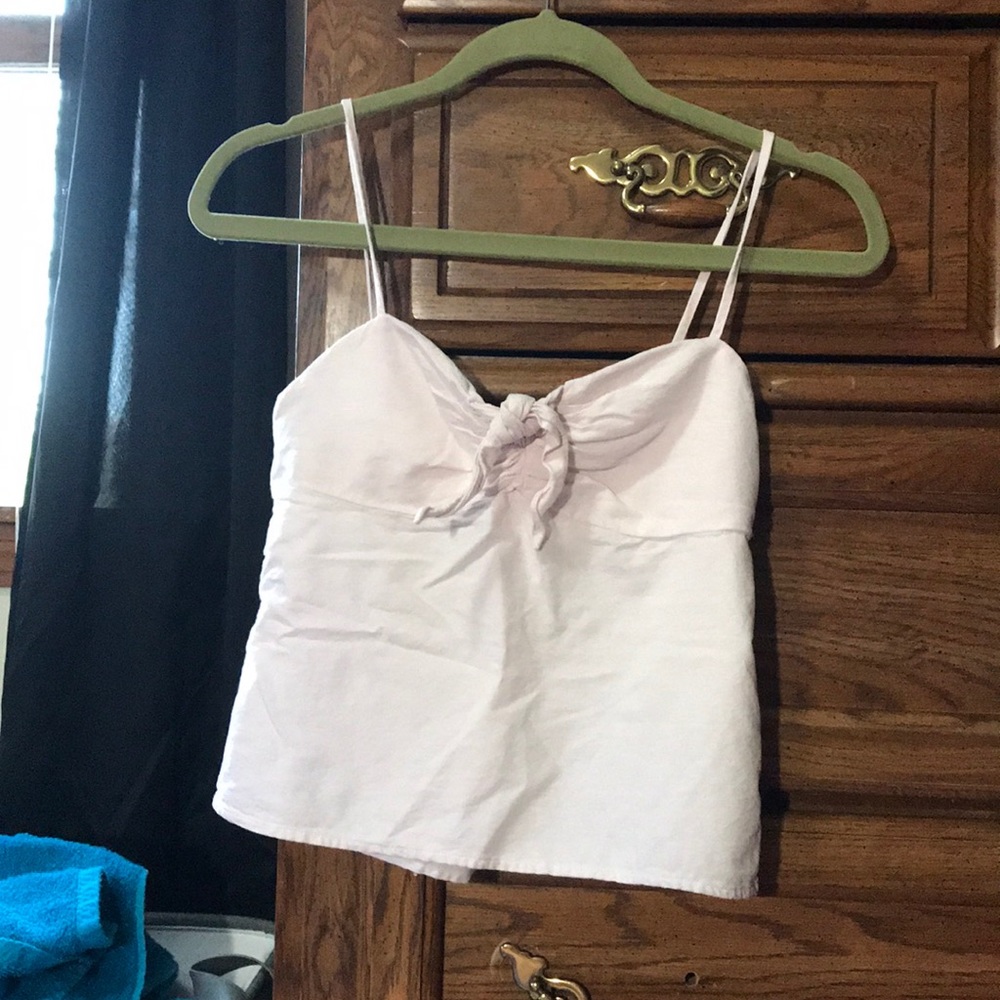 Light pink crop top